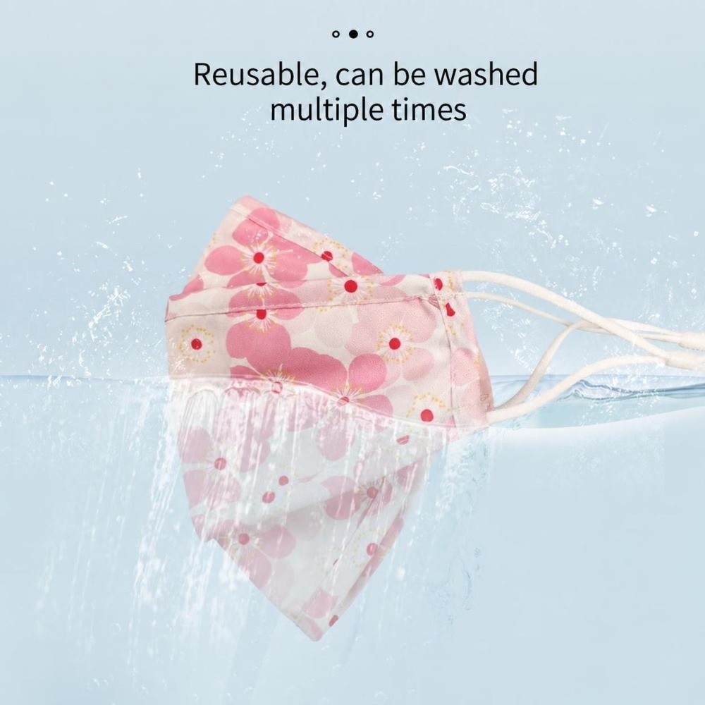 Cloth Face Mask Washable - Washable Cotton Face Masks Dustproof Breathable