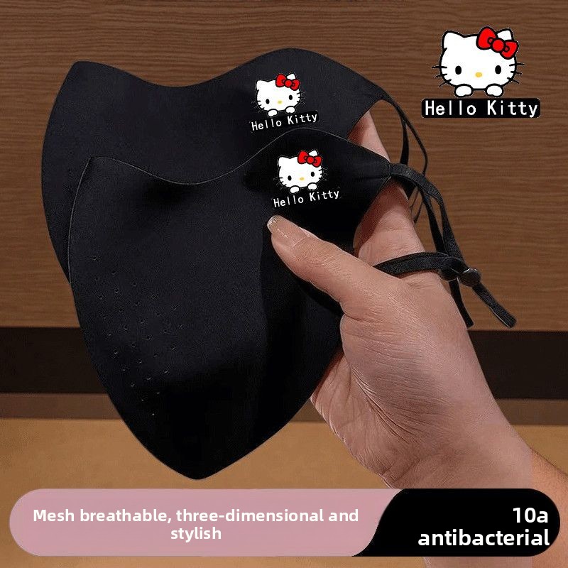 Cute Hello Kitty Print Face Ma - Cloth Face Mask Washable 评论和价格