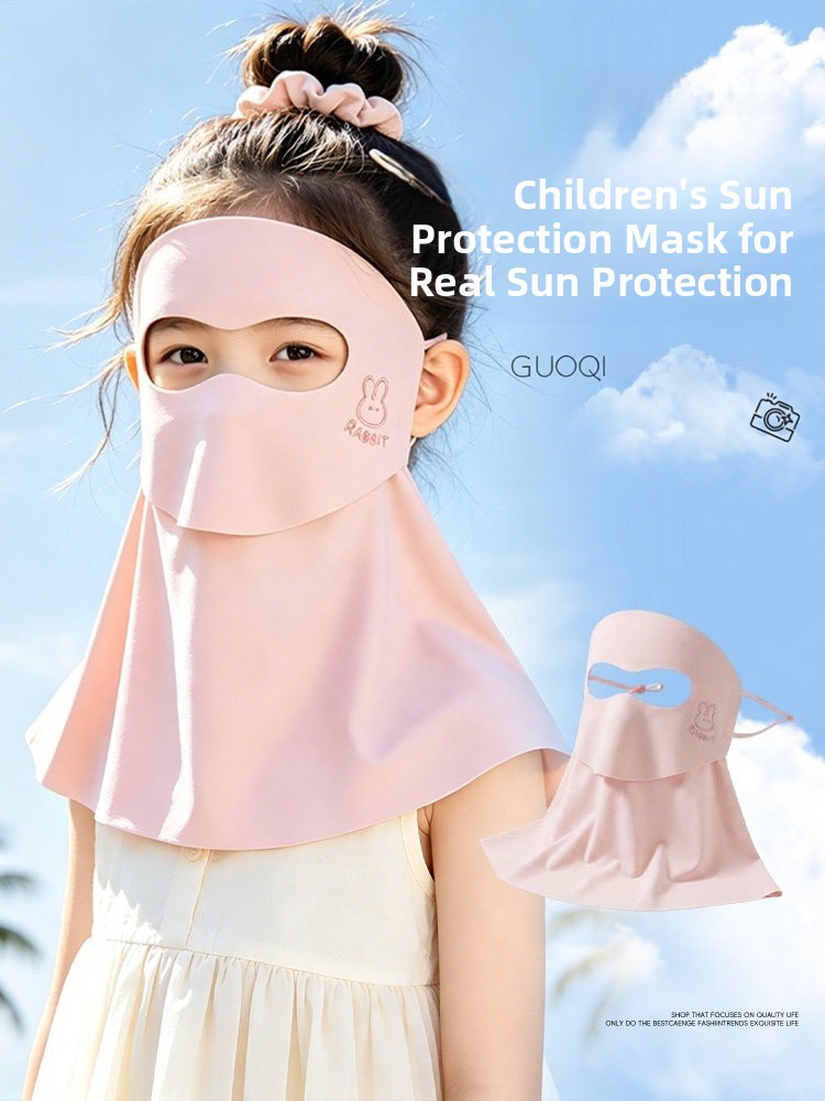Kids Outdoor Sun Protection Fa - Kids Face Mask 评论和价格
