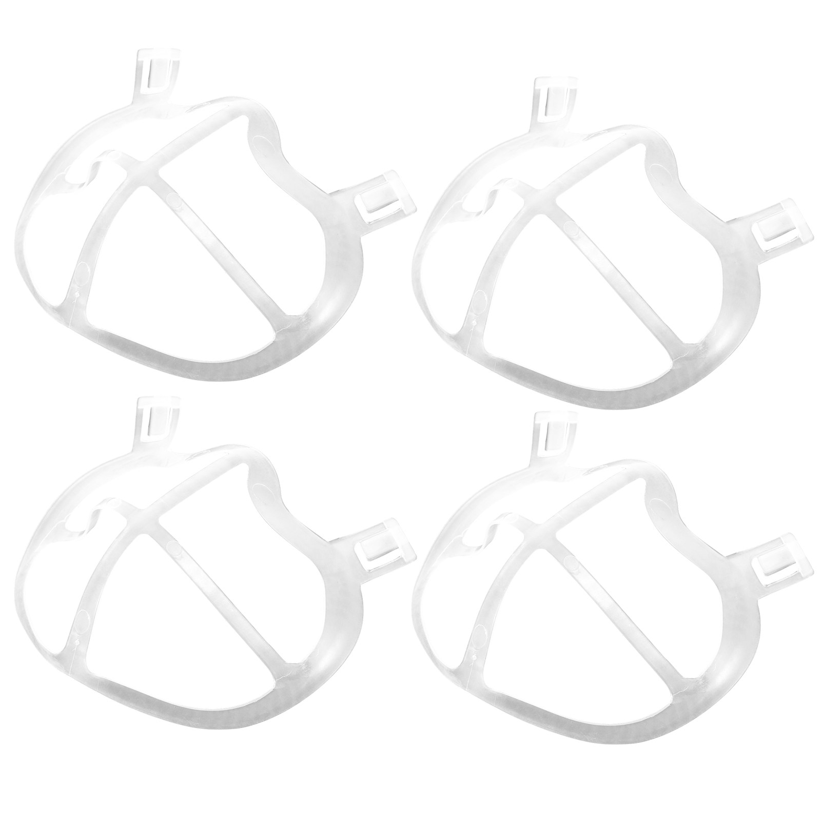 10Pcs Skin-Friendly Thin Silic - Silicone Mask Bracket 评论和价格