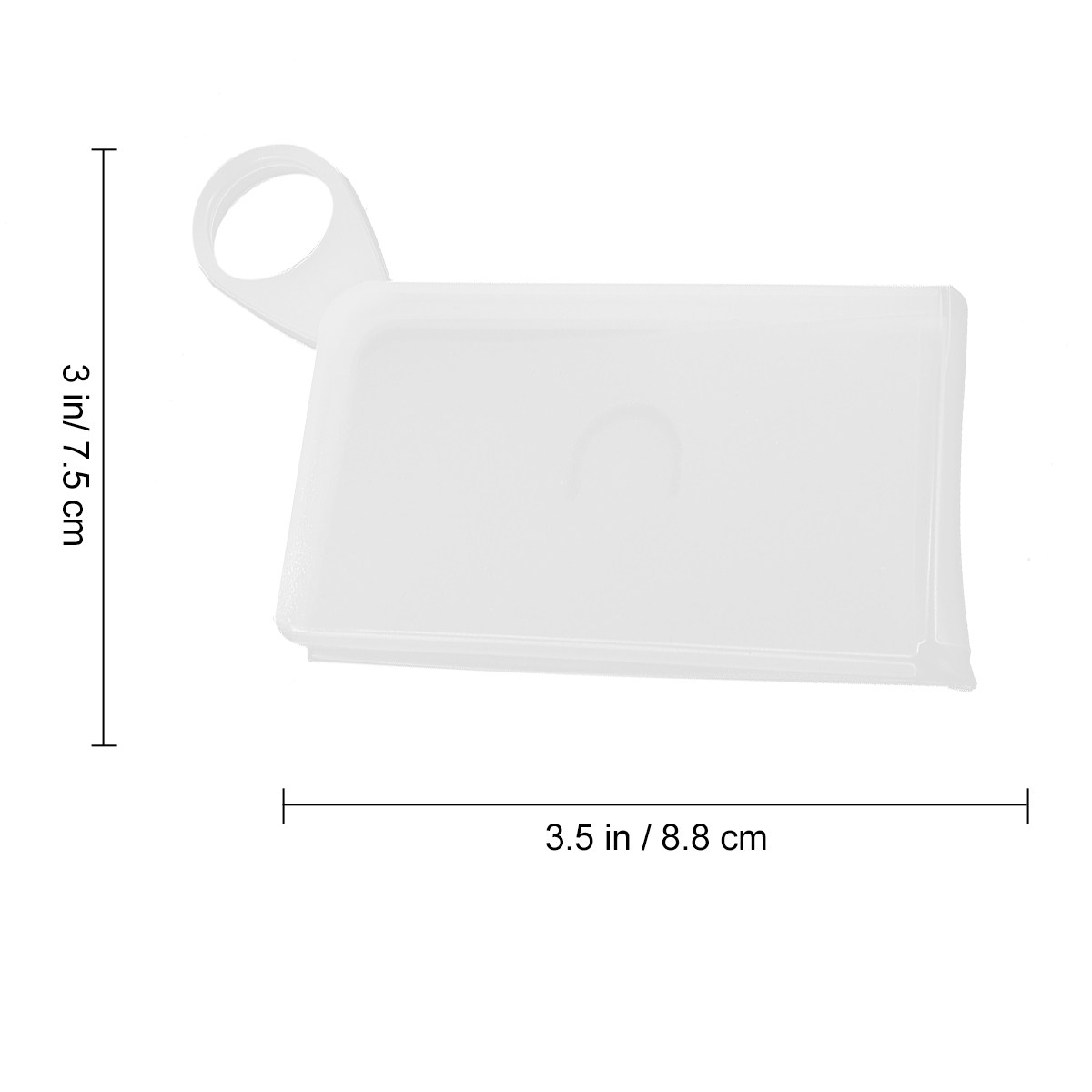 2Pcs Flat Silicone Mask Storag - Face Mask Storage Box 评论和价格