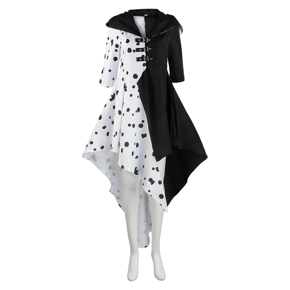Women Inspired Cruella Cosplay - Black Face Mask Pack 评论和价格