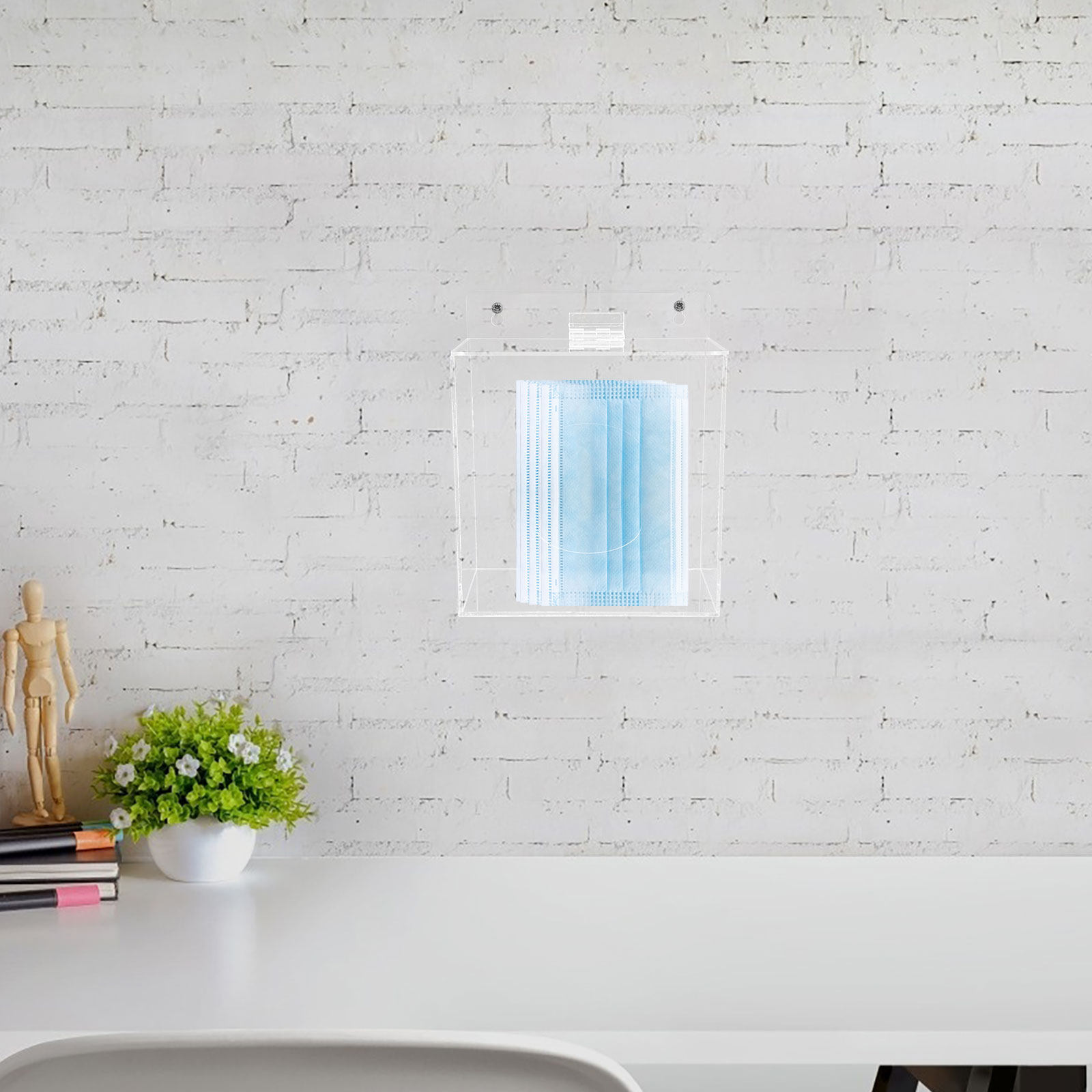 Acrylic Mask Storage Box Clear - Face Mask Storage Box 评论和价格