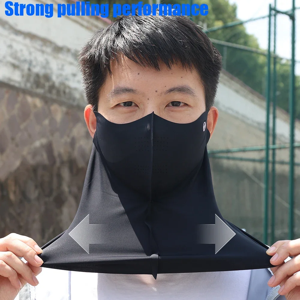 UV Protection Ice Silk Face Ma - Sports Mask Breathable 评论和价格