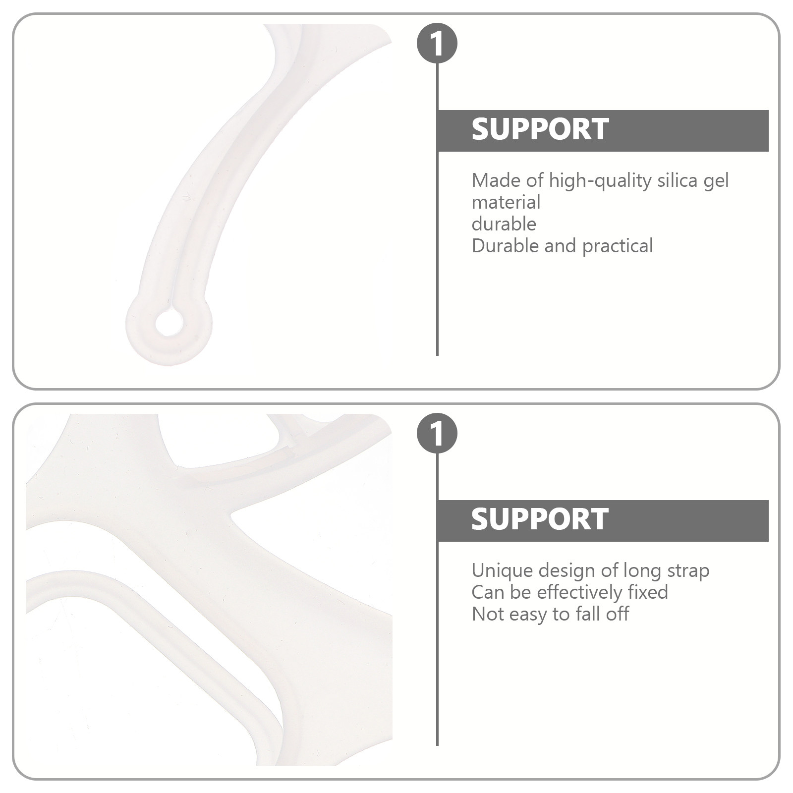 5PCS Mask Inner Bracket Silico - Silicone Mask Bracket 评论和价格