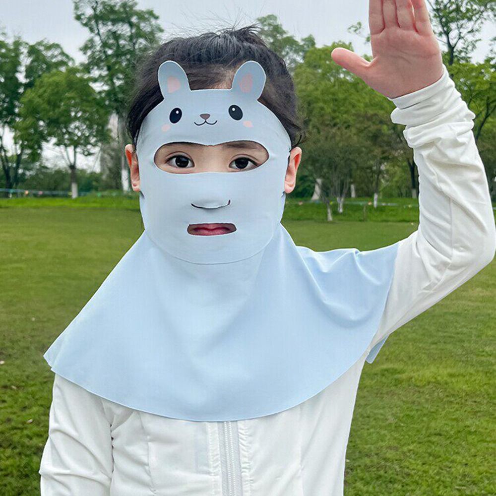 Rabbit Design Kids Sun Protect - Kids Face Mask 评论和价格